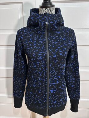 Lululemon Scuba Hoodie Size 6 Shadow Wrap Light Cotton $128